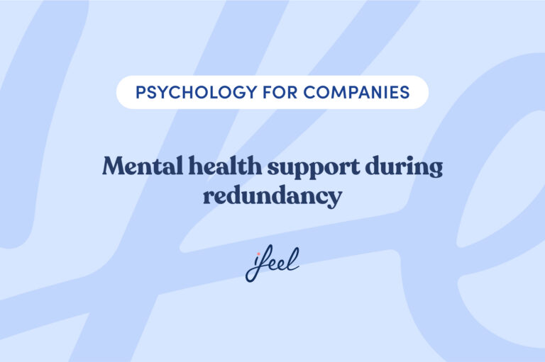 mental health support during redundancy
