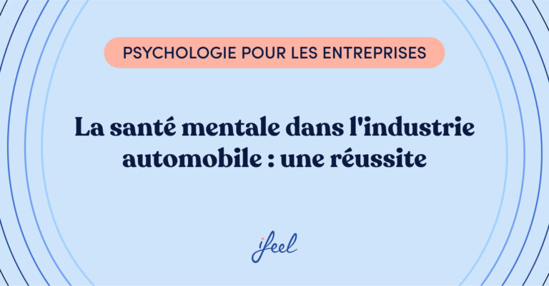 La santé mentale dans l'industrie automobile